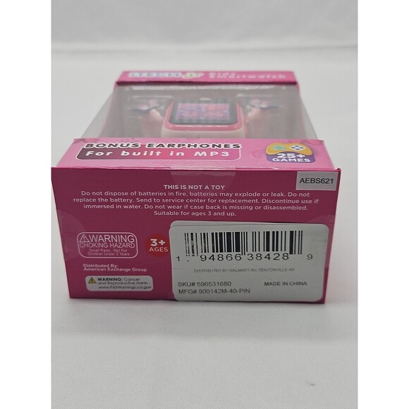 ITECH Jr. Kids Smartwatch Butterfly Band Earbuds W/MP3 Jack 25+ STEM Games - Picture 16 of 16